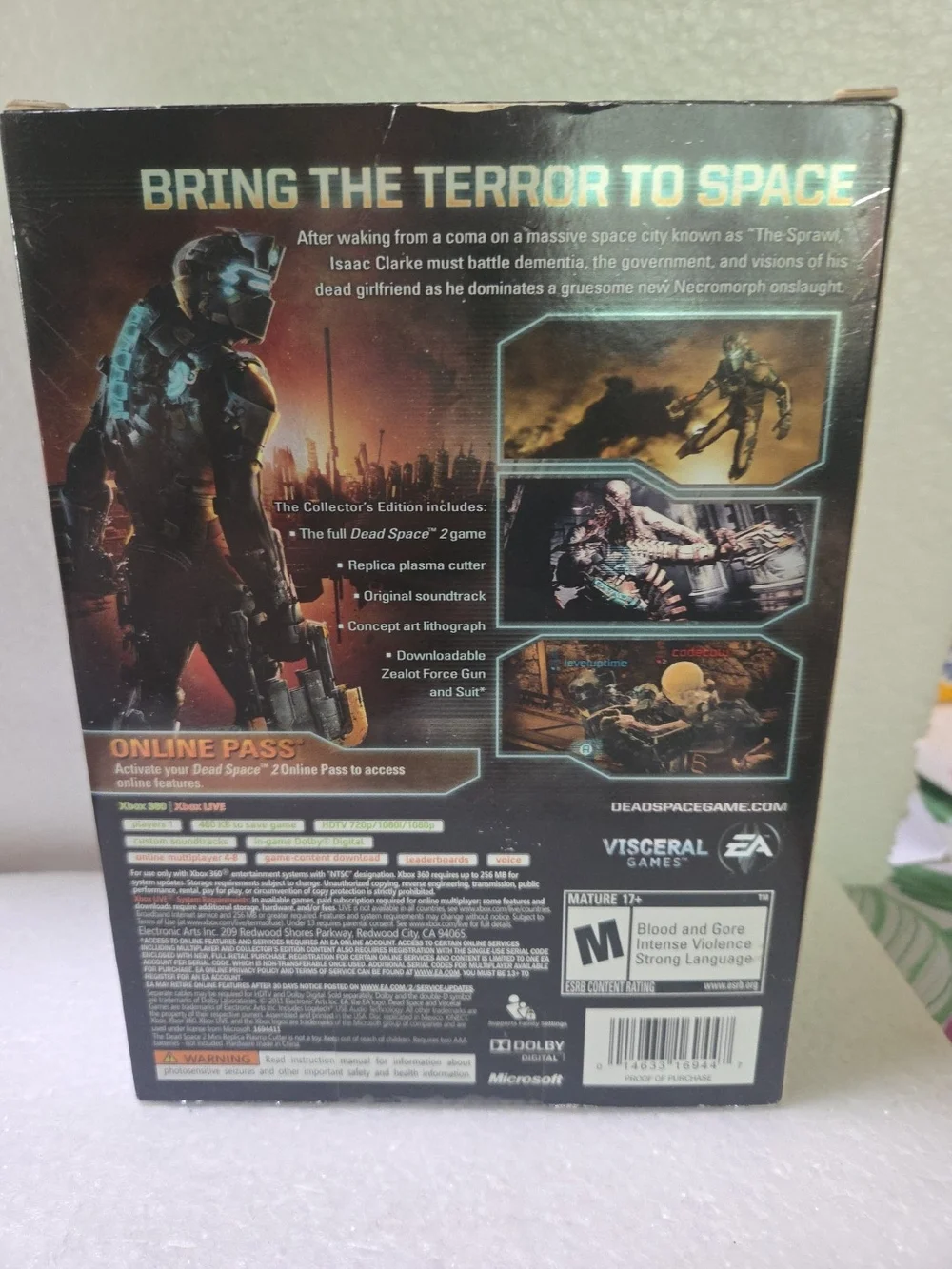Microsoft Dead Space 2 Collector's Edition - Black and Green